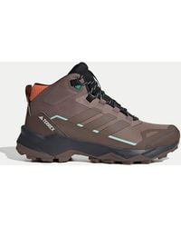 adidas - Women's Terrex Skychaser Ax5 Mid Gore-tex Hiking Shoes - Lyst