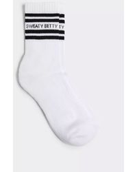 Sweaty Betty - Women's Varsity Slogan Socks - Lyst