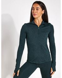 GIRLFRIEND COLLECTIVE - Women's Reset Mock Neck Half Zip - Lyst