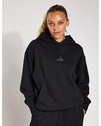 adidas - Women's All Szn Fleece Loose Hoodie - Lyst