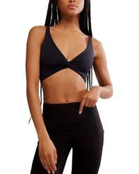 Fp Movement - Women's Never Better Reversible Twist Crop Light Support Sports Bra - Lyst