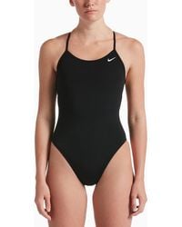 Nike - Cut Out One-piece Swimsuit Tank Top - Lyst