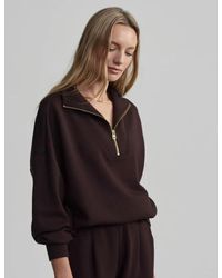 Varley - Women's Hawley Half Zip Sweat - Lyst