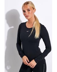 Nike Dri-fit Adv Long Sleeve Top - Black