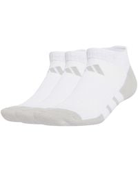 adidas - Women's Essentials Climacool Low Cut Socks 3 Pairs - Lyst