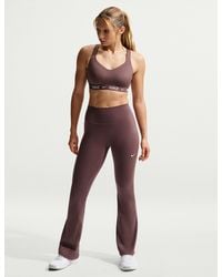 Nike - One High Waisted Wide Leg Leggings - Lyst