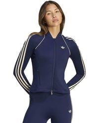 adidas - Women's Originals Sport Superstar Midlayer Shirt - Lyst