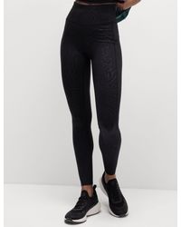 GOODMOVE - Women's Go Move Printed Embossed High Waisted Gym leggings - Lyst