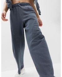 GOODMOVE - Women's Cotton Rich Garment Dye Barrel joggers - Lyst