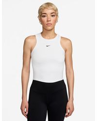 Nike - Women's One Fitted Dri-fit Cropped Tank Top - Lyst