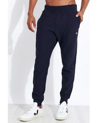 Champion Reverse Weave Cuffed Joggers - Blue