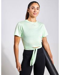 adidas - Yoga Studio Wrapped T-shirt - Lyst