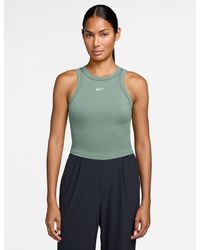 Nike - Women's One Fitted Dri-fit Cropped Tank Top - Lyst