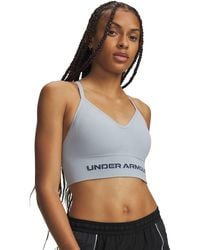 Under Armour - Women's Vanish Seamless Low Light Support Sports Bra - Lyst