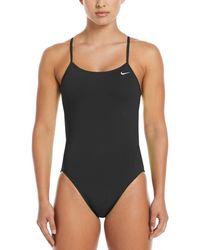 Nike - Women's Hydrastrong Solid Cutout One-piece - Lyst