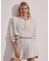 Varley - Women's Hawley Half Zip Sweat - Lyst