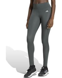 adidas - Women's Optime Essentials Stash Pocket Full-length leggings - Lyst