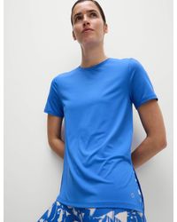 GOODMOVE - Women's Scoop Neck Mesh Back T-shirt - Lyst