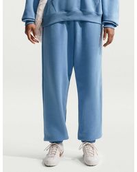 Nike - Women's Studio Fleece Oversized Cuffed Pants - Lyst
