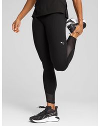 PUMA - Women's Cloudspun Soft Mesh High Waisted 7/8 Tights - Lyst