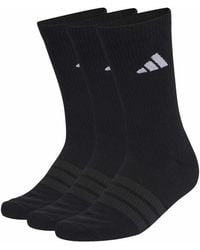 adidas - Women's Cushioned Sportswear Crew Socks 3 Pair Pack - Lyst