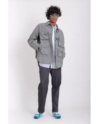 Engineered Garments Explorer Shirt Jacket - Grey
