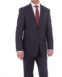 hugo boss navy suit