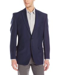 calvin klein navy blazer