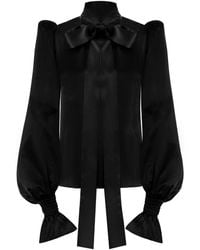 The Vampire's Wife The Mythical Blouse - Black