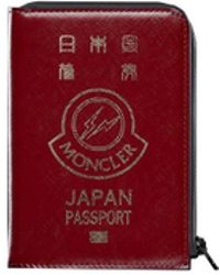 Moncler 7 Fragment Hiroshi Fujiwara Passport Holder - Red