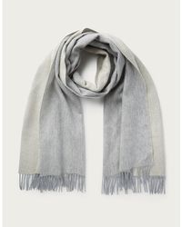 white company cashmere scarf