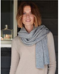 white company cashmere scarf