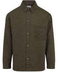 Saint Laurent - Solferino Overshirt - Lyst