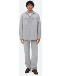 Bottega Veneta - Washed Denim Shirt For - Lyst