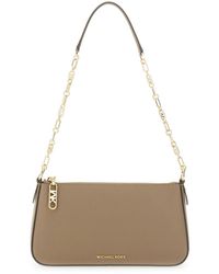 MICHAEL Michael Kors - Medium Clutch Bag With Empire Logo - Lyst
