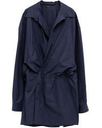 Balenciaga - Mini Shirt Dress - Lyst