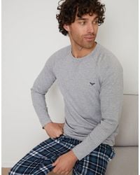 Threadbare - Long Pyjama Sweatshirt & Pants Set - Lyst