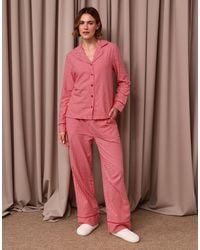 Threadbare - Cotton Button Down Pyjama Set - Lyst