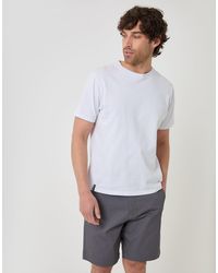 Threadbare - Regular Fit Stretch Chino Shorts With Belt - Lyst