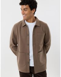 Threadbare - Long Sleeve Button Up Shacket - Lyst