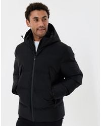 Threadbare - Showerproof Hooded Puffer Coat - Lyst
