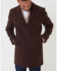 Threadbare - The Classic Faux Wool Trench Coat - Lyst