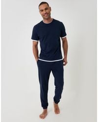 Threadbare - Cotton Mock Layer Pyjama Set - Lyst