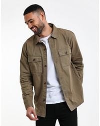 Threadbare - Lightweight Shacket - Lyst