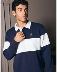 Threadbare - Relaxed Fit Cotton Rich Rugby Polo - Lyst