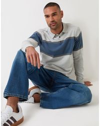 Threadbare - Boxy Fit Cotton Rich Rugby Polo - Lyst