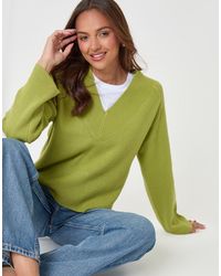 Threadbare - The Everyday Deep Rib V-Neck Jumper - Lyst