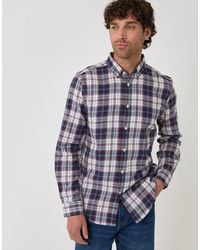 Threadbare - Brushed Cotton Flannel Shirt - Lyst