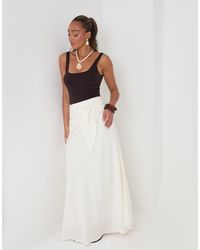 Threadbare - Tie Sash Midi Skirt - Lyst