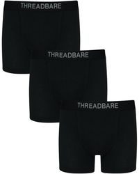 Threadbare - 3 Pack Hipster Fit Boxer Shorts - Lyst